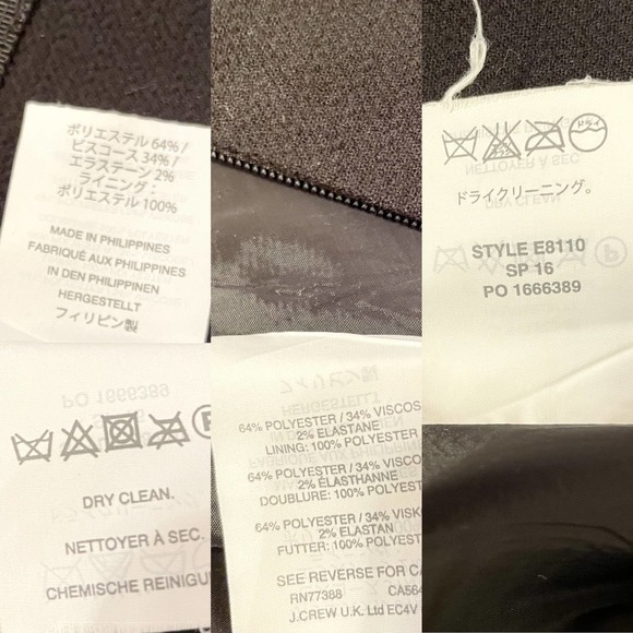 J.Crew Crepe Circle Mini Skirt XS Black - Picture 6 of 12